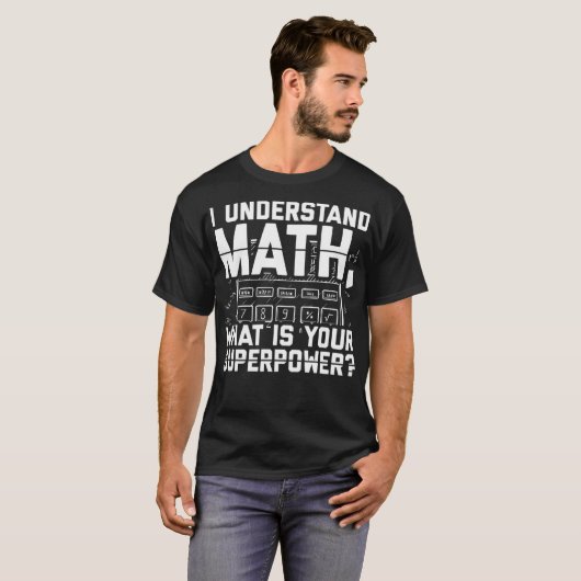Mathematician Sayings Math Teacher Students diver Tシャツ (正面フル)