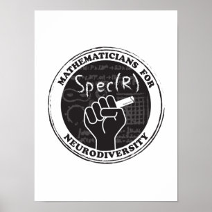 Mathematicians for Neurodiversity Poster ポスター