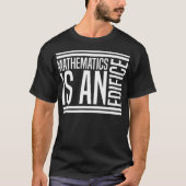 MATHEMATICSはEdific Mathスポーツ漫画 Tシャツ (正面)