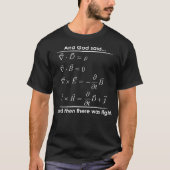 Mathematics tee Funny science t shirts awesome Tシャツ (正面)