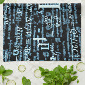 Mathematik Algebra Design キッチンタオル (折り畳み)