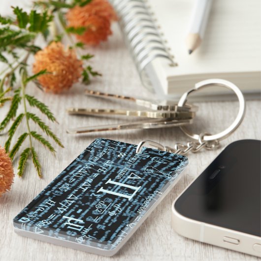 Mathematik Algebra Design キーホルダー (正面右)