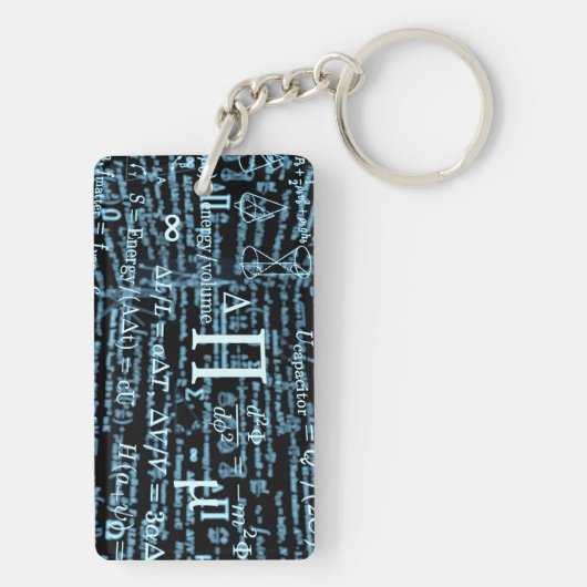 Mathematik Algebra Design キーホルダー (裏面)