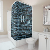 Mathematik Algebra Design シャワーカーテン (インサイチュ)