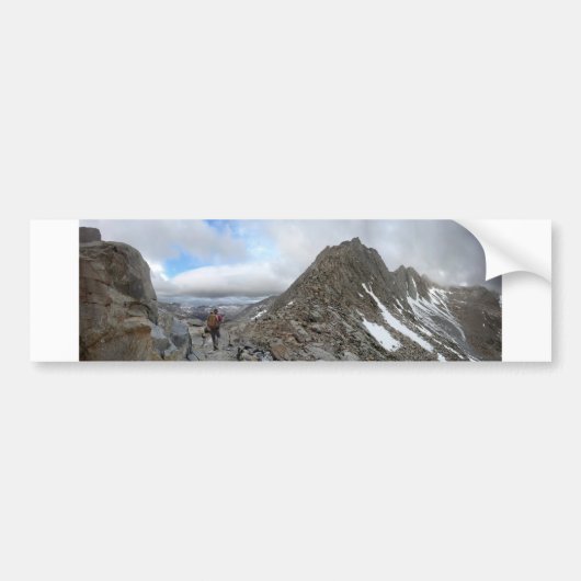 Mather Pass Storm - John Muir Trail - Sierra バンパーステッカー (正面)