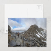Mather Pass Storm - John Muir Trail - Sierra ポストカード (正面/裏面)