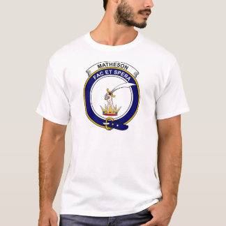 Mathesonの一族は記章を付けます Tシャツ