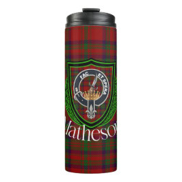 Matheson Scottish Clan Tartan & Crest タンブラー
