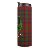 Matheson Scottish Clan Tartan & Crest タンブラー (回転右)