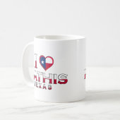 Mathis、テキサス州 コーヒーマグカップ (正面左)