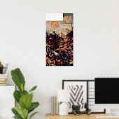 Mathis Gothart - The Temptation of St Anthony ポスター (ホームオフィス)