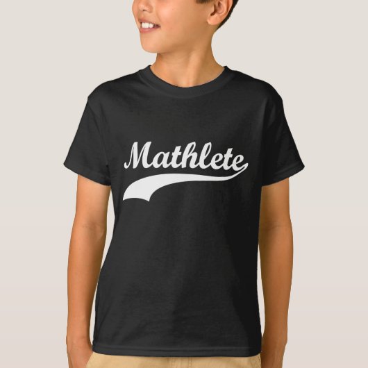MathleteはTシャツをからかいます Tシャツ (正面)