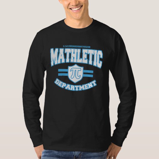 Mathletic 3 14  Pi Day Math Teacher Mathematician  Tシャツ (正面)