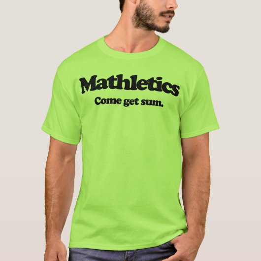 Mathletics Tシャツ (正面)