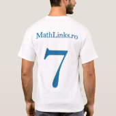 MathLinks第7 Tシャツ (裏面)