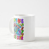 Maths Rock Star Mug | Number Day Teacher Gift コーヒーマグカップ (正面左)