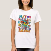 Maths Rockstar T Shirt for Teachers and Schools Tシャツ (正面)