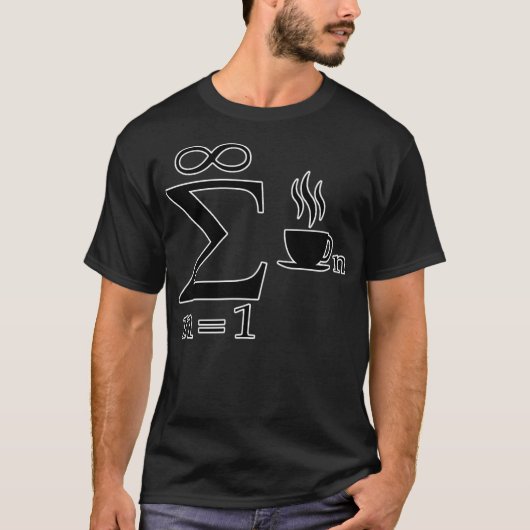 maths science engineer student gift joke coffee ra tシャツ (正面)