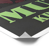 Mathura India Print Krishna Temple Poster Roger ポスター (角)