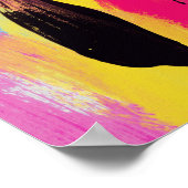 Matilda //抽象芸術絵画の ポスター (角)