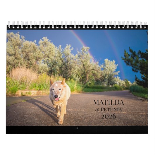 Matilda & Petunia Calendar 2026 カレンダー (カバー)