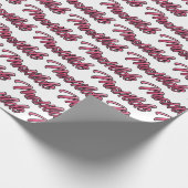 Matilde faded pink personalisiertes Geschenkpapier ラッピングペーパー (角)