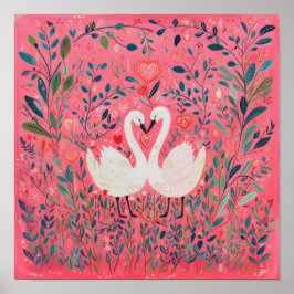 Mating Call 🦢 💕 ポスター