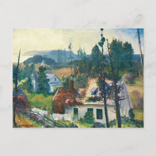 Matinicus Island, Maine, George Bellows ポストカード (正面)