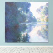 Matinine sur la Seine, 1897 (油・オン・キャンバス) キャンバスプリント (インサイチュ (ウッドフロア))