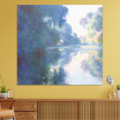 Matinine sur la Seine, 1897 (油・オン・キャンバス) キャンバスプリント (インサイチュ (リビング))