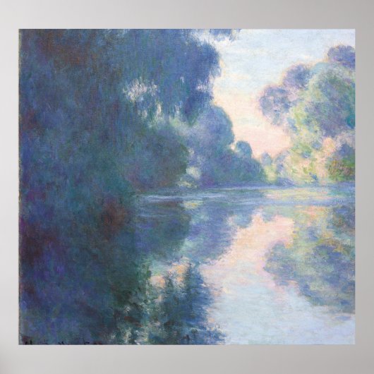 Matinine sur la Seine, 1897 (油・オン・キャンバス) ポスター (正面)