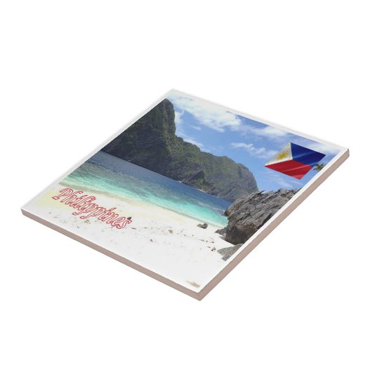 MATINLOC ISLANDビーチ（フィリピン） タイル (側面)