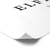 Matisse Abstract Organic Shape Art Print Navy ポスター (角)