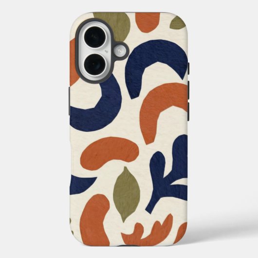 Matisse Cutout Abstract Art Shapes Case Case-Mate iPhoneケース (裏面)