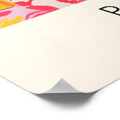 Matisse Dachshund Art Print Funny Bathroom ポスター (角)