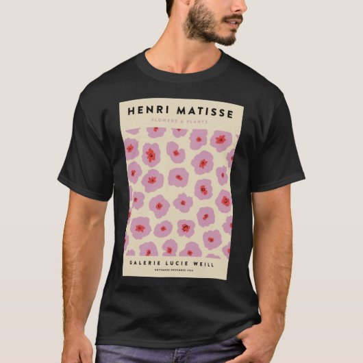 Matisse Flowers &amp; Plants Classic T-Shirt Tシャツ (正面)