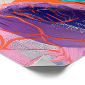 Matisse Inspired Floral Art Print Modern Botanical ポスター (角)