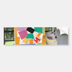 Matisse The Snail in oils by Danny Duck バンパーステッカー