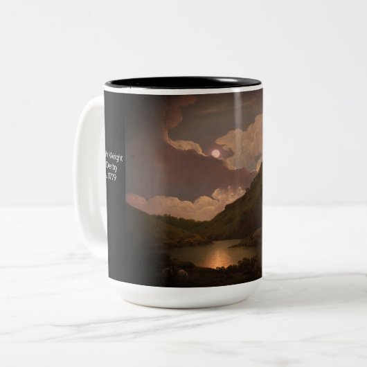 Matlock Tor by Moonlight ツートーンマグカップ (正面左)