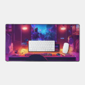 "MatMaven:ストリーム&ゲームコマンドセンター" デスクマット (キーボード&マウス)