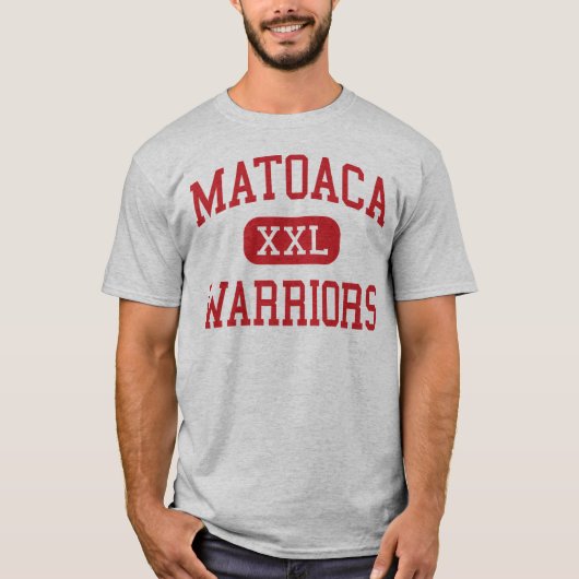 Matoaca -戦士-高チェスターフィールドヴァージニア tシャツ (正面)