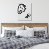 Matoub Lounès キャンバスプリント (インサイチュ (寝室))