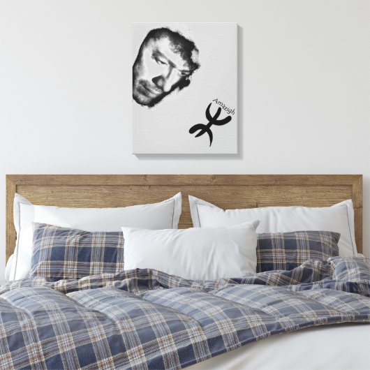 Matoub Lounès キャンバスプリント (インサイチュ (寝室))