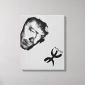 Matoub Lounès キャンバスプリント (正面)