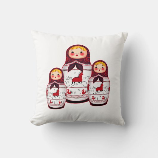 Matrioshka クッション (正面)