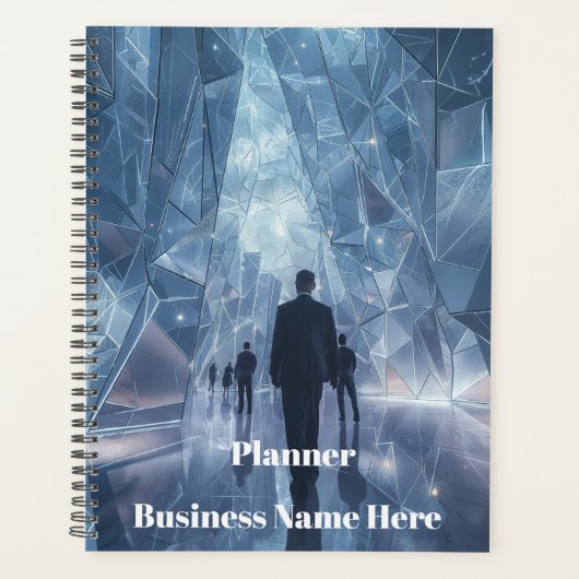 Matrix Mirrors Text Scheduling Projects Organize 1 プランナー手帳 (正面)