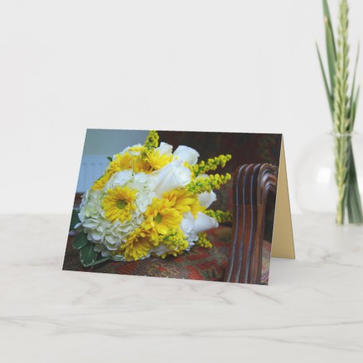 Matron of Honor、Bouquets、Adirondack Chair 招待状 (裏面)