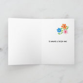 Matron of Honor Thank Greeting Card サンキューカード (内部)