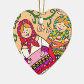 Matroshka セラミックオーナメント (左)