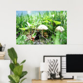 Matroshka in a Mushroom Patch ポスター (ホームオフィス)
